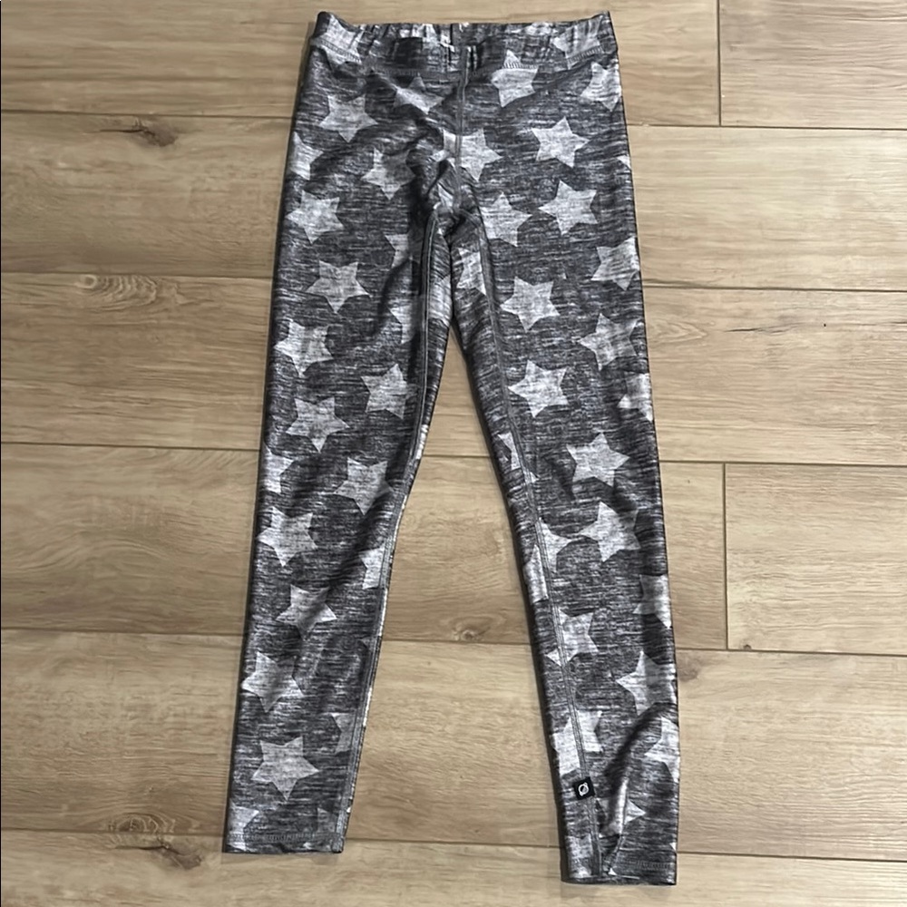 Terez Heathered Star Capri Leggings